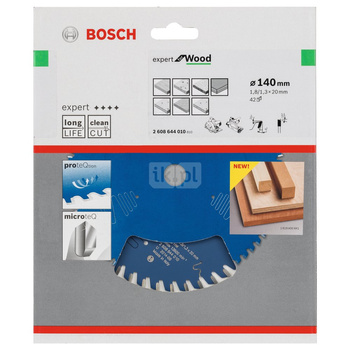 Tarcza pilarska Expert for Wood KSB EXPERT FOR WOOD 140X20X1,8 42T