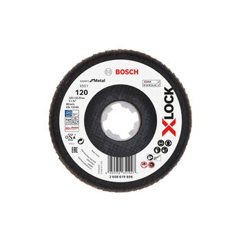 Tarcza listkowa X551 125mmG120XLoc