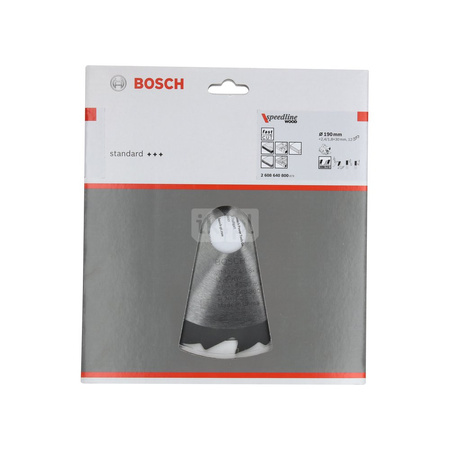 Tarcza pilarska Speedline Wood PIŁA TARCZ.-H SPEED 190X2.6X30Z12