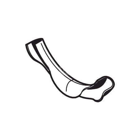 Łuk 90' prowadzący 25mm VIEGA 1272 do ogrzewania podłogowego