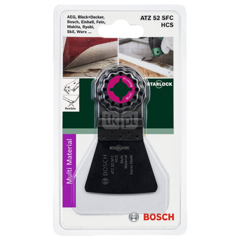 Skrobak HCS Starlock ATZ 52 SFC, elastyczny 38 x 52 mm