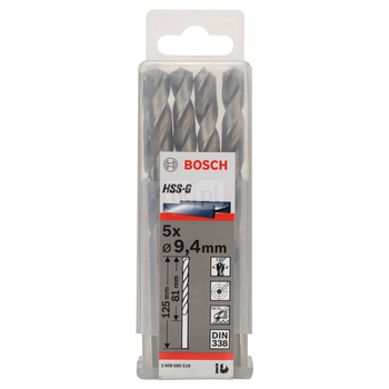 WIERTŁO STAND. HSS-G 135 '9,4/81MM