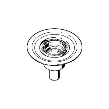 Advantix-korpus odpływu łazienkowego nie występuje: nasadka, nr wzoru 4926.5 DN: 50 odpływ pionowy