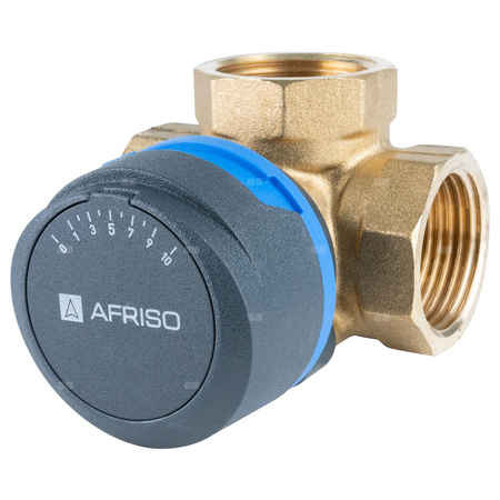 Zawór obrotowy trójdrogowy AFRISO ARV 384 ProClick, mieszający, DN 25