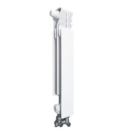 Element grzejnikowy lewy G500 F/D/1 z jonami srebra, z dol. zas. krzyż. i zesp. przył. kątowym [50 x 50]