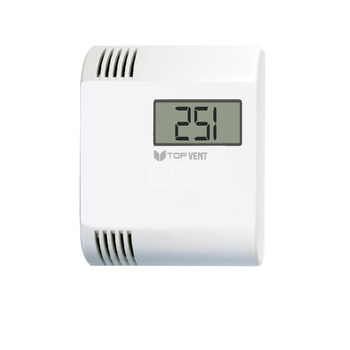 Radiowy czujnik CO2 z zasilaczem