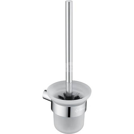 Deante Round Szczotka wisząca WC z pojemnikiem