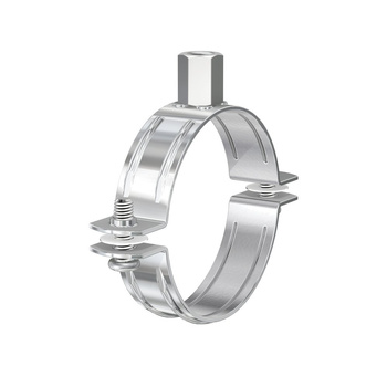 Uchwyt FLAMCO MEIBES BSU do rur o średnicy zewnętrznej 32 … 36 mm dwuczęściowy, M8/M10