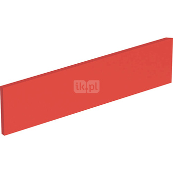 Osłona dekoracyjna, boczna, do umywalki dla dzieci Geberit Bambini, głębsza umywalka, czerwona