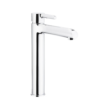 Bateria umywalkowa stojąca nablatowa KFA Armatura ANGELIT click clack, chrom, montaż blat / otwór na baterię