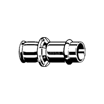 Złącze przejściowe Profipress VIEGA 1075.12P Jednoczęściowy, brąz / brąz, 14 mm x 15 mm (mz x mz) z uszczelką