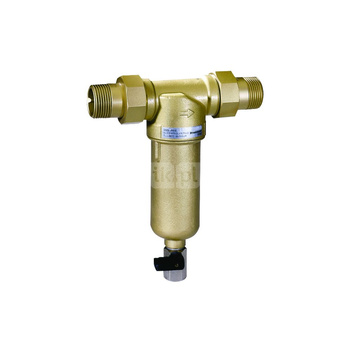 Filtr mini-plus do wody pitnej do temp. 70 st.C, 1 1/4", z opłukiwaniem