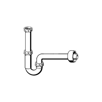 Syfon rurowy tworzywo sztuczne, nr wzoru 5611K G: 1¼ DN: 40