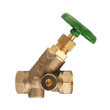 Zawór odcinający HERZ STRÖMAX-AW mosiądz DN 50 GW, max. 80'C, max. 10 bar