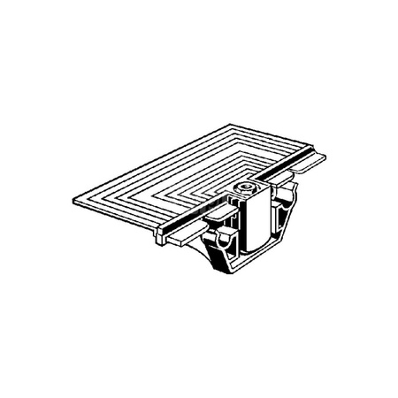 Zaślepka, tworzywo sztuczne / czarny do odpływów prysznicowych VIEGA 496582