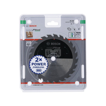 Ostrze do piły tarczowej bezprzewodowej Standard for Wood 140 x 1,5 / 1 x 20 T42