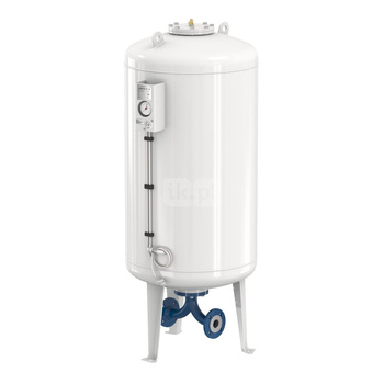 Naczynie wzbiorcze stojące FLAMCO MEIBES Airfix D-E, pojemność 800 l 6-, 16 bar / 120'C fi2'', kolor biały, do instalacji  C.W.U.