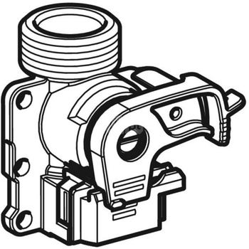 Zawór odcinający zaworu pisuarowego