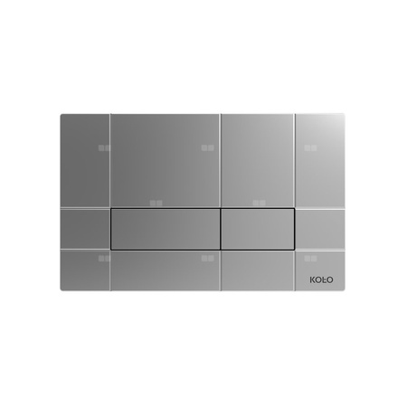 BOX przycisk spłukujący, chrom mat