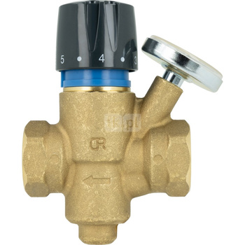 Zawór równoważący do cyrkulacji c.w.u. AFRISO ATB 100 mosiądz DN15