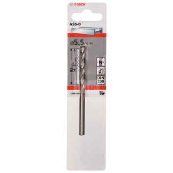 WIERTŁO STAND. HSS-G 135 '5,5/57MM