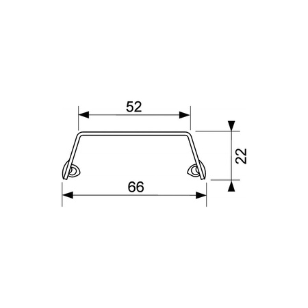 Ruszt prosty steel II 900 mm do odpływu prysznicowego stal szczotkowana TECE drainline