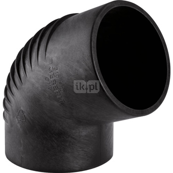 Kolano 67' GEBERIT Silent-db20, polietylen, 110 mm, DN 100 x 110 mm x DN 100 (króciec)