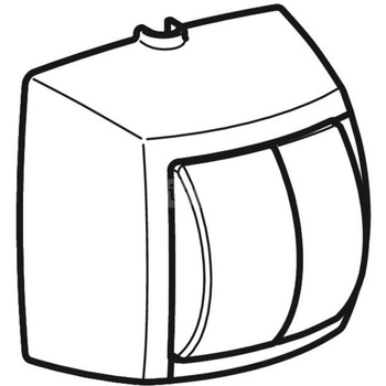 Przycisk ręczny HyTouch do WC, AP, 2MS, chrom