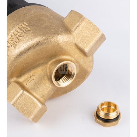 Separator AFRISO ADS 180 HP, do C.O., do klimatyzacji, 3 bar / 90'C, 1'' (GW), z wkładem magnesowymInstalacje i źródła ciepła