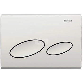 Przycisk uruchamiający Geberit Kappa20, przedni/górny, biały-alpin