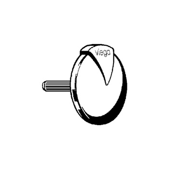 Pokrętło Visign M1/R1 przeznaczenie: Multiplex, Rotaplex, nr wzoru 6162.02 wykonanie: chromowane