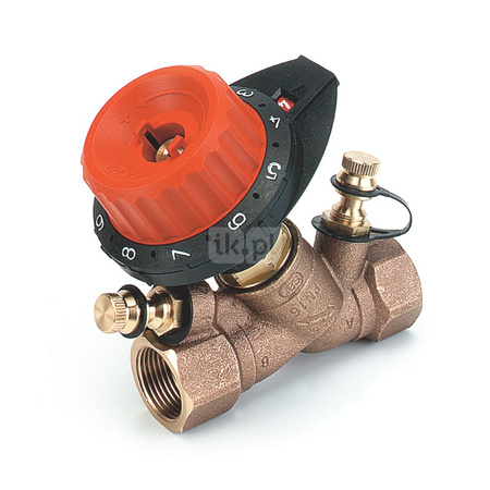 751 statyczny zawór równoważący DN 15, Kvs 4,47 mł/h