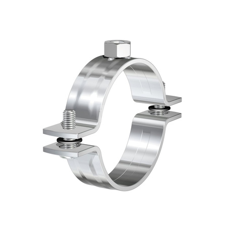 Uchwyt FLAMCO MEIBES BSF do rur o średnicy zewnętrznej 26.5 … 30.5 mm dwuczęściowy, M10/1/2''