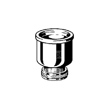 Dzwon pisuarowy przeznaczenie: pisuar, mosiądz chrom., nr wzoru 3227.132 DN: 50 d: 32