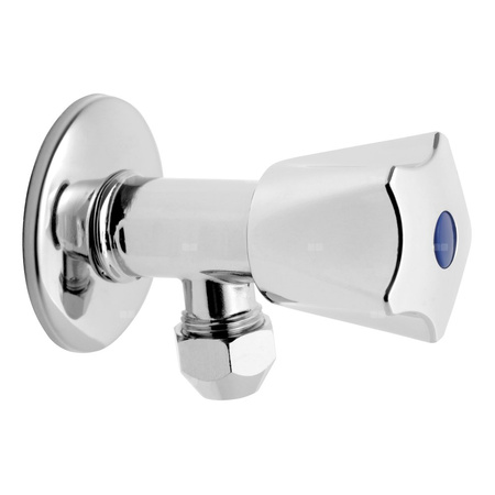 Zawór wodny FERRO Grzybkowy ze złączką do rury miedzianej fi10 mm gz 1/2'' x gz 3/8''