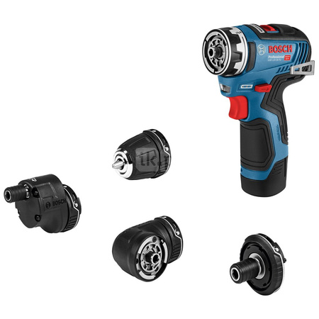 Wiertarko-wkrętarka GSR 12V-35 FC, 4x GFA