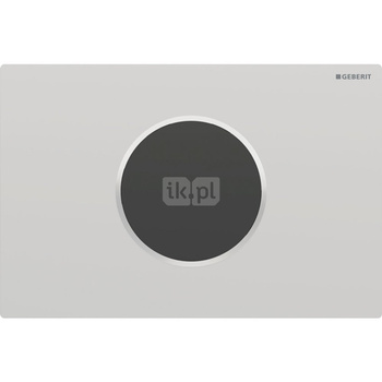 Elektroniczny zestaw uruchamiający WC Geberit, IR, Sigma10, 12cm, chrom mat, easy-to-clean