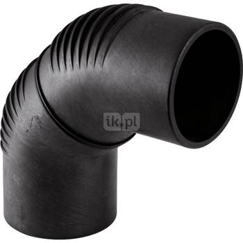 Kolano 88.5' GEBERIT Silent-db20, polietylen, 160 mm, DN 150 x 160 mm x DN 150 (króciec)