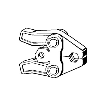 Szczęka zaciskowa (wkładka) VIEGA 2299.9 V fi 42 - 42 mm do złączek zaprasowywanych