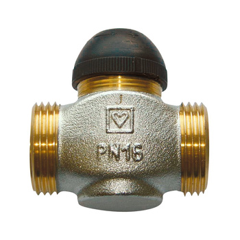 Zawór termostatyczny HERZ, figura prosta, gwint przyłączeniowy M 30 x 1,5, DN20