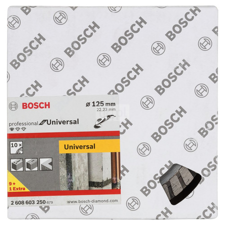 TARCZA DIAM. UNIV TURBO* 125 /22,23 10PC