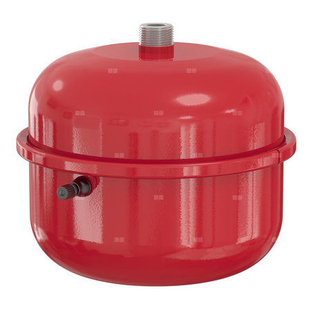 Naczynie wzbiorcze wiszące FLAMCO MEIBES Flexcon Premium, pojemność 2 l 2.5-, 6 bar / 120'C fi3/4'', kolor czerwony, do instalacji chłodn.C.O.