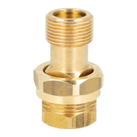 Zespół przyłączeniowy AFRISO BSS 3/4'' GW x szybkozłącze, max. 3 bar + wskaźnik ciśnienia