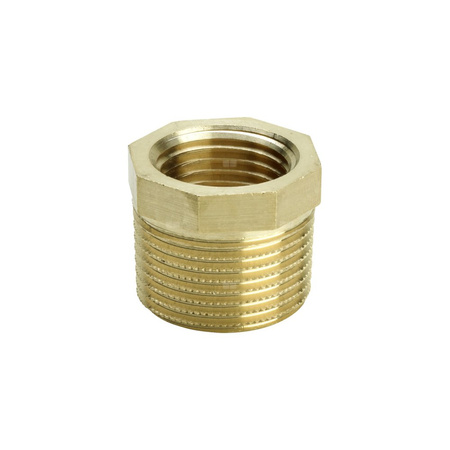 Złączka VIEGA 3241 redukcja Jednoczęściowy, brąz / brąz, 3/4'' x 1/4'' (gz x gw), 23 mm, (głębokość: 12 mm)