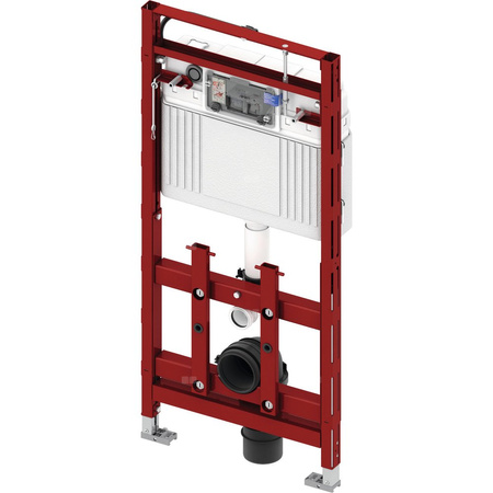 Stelaż podtynkowy do WC TECE lux, 1120 x 500 x 160 mm, regulowana wysokość, ze spłuczką