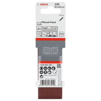 PAS BEZK. 40X305 BEST F/WOOD P120