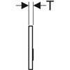 Przycisk uruchamiający Geberit Sigma50, przedni, uniwersalny