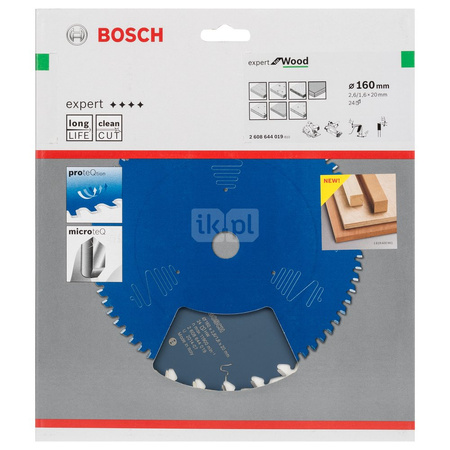 Tarcza pilarska Expert for Wood KSB EXPERT FOR WOOD 160X20X2,6 24T