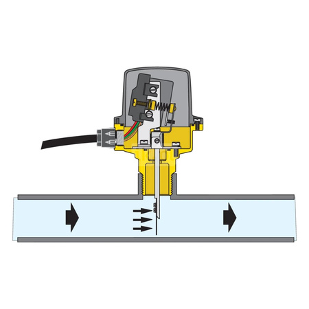 Czujnik przepływu 1"