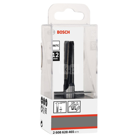 NUTENFRÄSER 12 MM DURCHMESSER, 40MM LANG